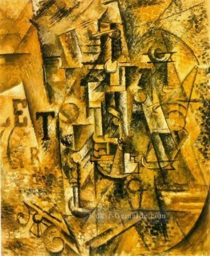  1911 - La bouteille de rhum 1911 kubismus